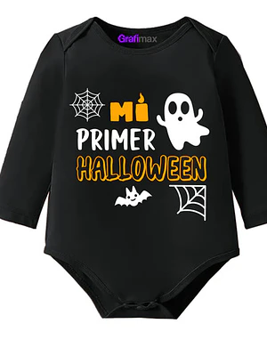 Body Pilucho Bebe Mi Primer Halloween Disfraz Grafimax