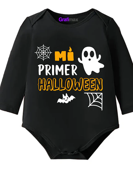 Body Pilucho Bebe Mi Primer Halloween Disfraz Grafimax 1