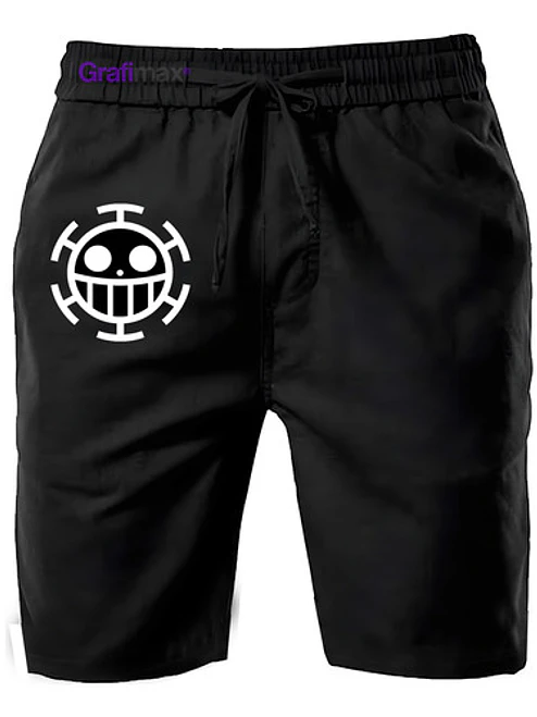 Shorts Pantalón De Buzo Hombre Algodón One Piece Grafimax 2