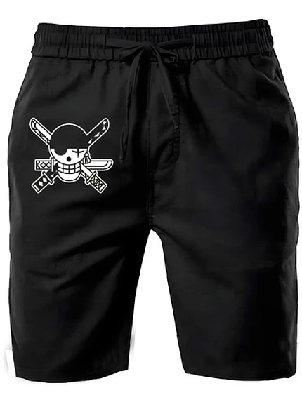 Shorts Pantalón De Buzo Hombre Algodón One Piece Grafimax 3