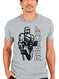 Polera Robocop Retro Gris Películas Gfmx - Miniatura 1
