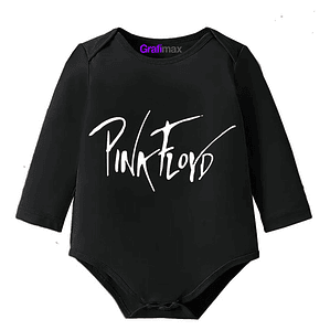 Body bebé Pilucho Pink Floyd Rock Negro Grafimax