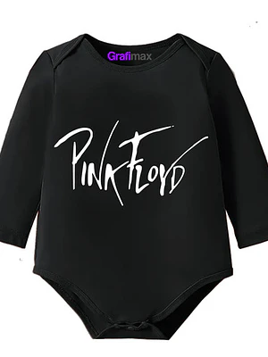 Body bebé Pilucho Pink Floyd Rock Negro Grafimax