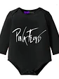 Body bebé Pilucho Pink Floyd Rock Negro Grafimax - Miniatura 1