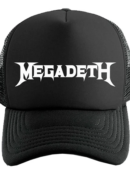 Jockey Gorro Megadeth Banda Rock Metal MÃºsica Grafimax 1