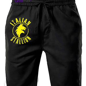 Shorts PantalÃ³n De Buzo AlgodÃ³n Italian Stallion Grafimax