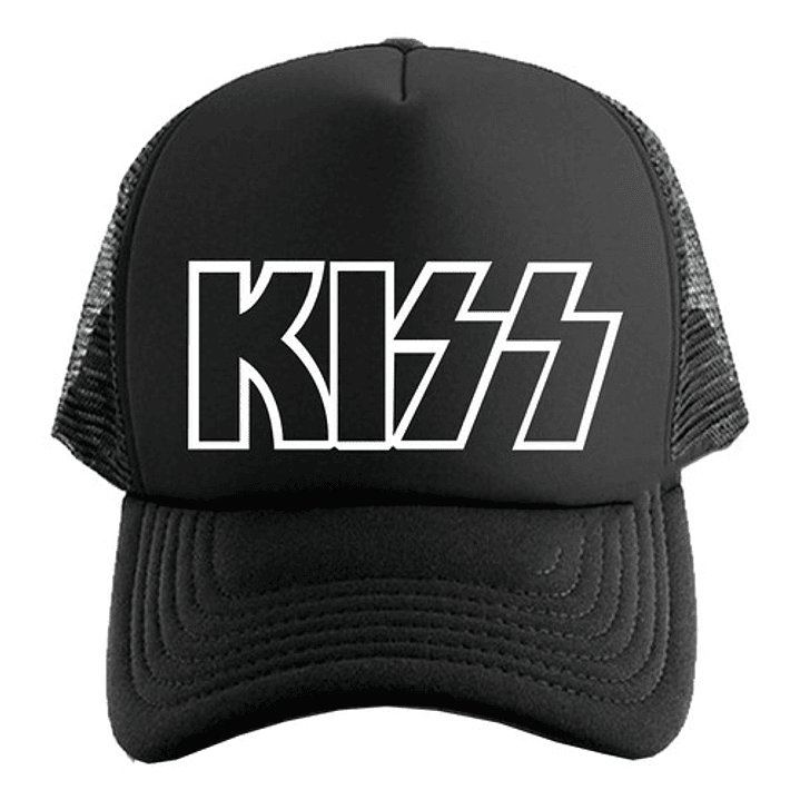 Jockey Gorro Kiss Banda Rock Música Grafimax 1