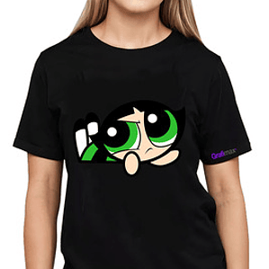 Polera Mujer Oversize Bellota Chicas Superpoderosas Grafimax