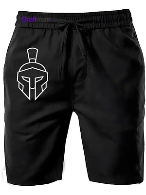 Shorts Pantalón De Buzo Hombre Algodón Esparta Grafimax