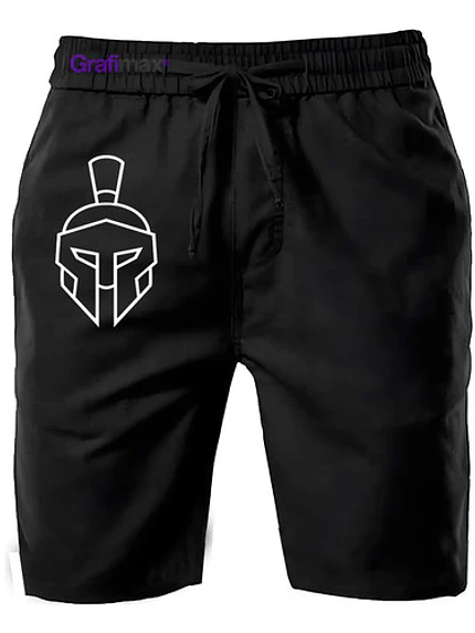 Shorts Pantalón De Buzo Hombre Algodón Esparta Grafimax 1