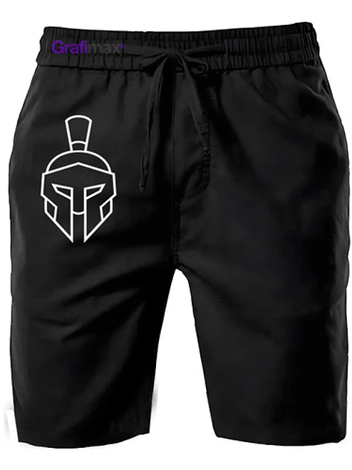 Shorts Pantalón De Buzo Hombre Algodón Esparta Grafimax 1