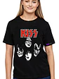 Polera Mujer Oversize Kiss Banda Rock Míºsica Grafimax - Miniatura 1