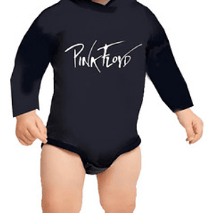 Body Pilucho Con Gorro 100% Algodón Rock Pink Floyd Grafimax