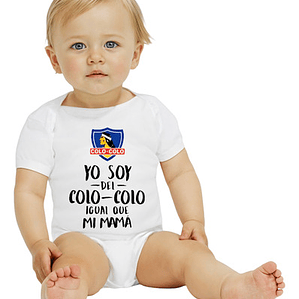 Body Bebé Manga Corta Del Colo Igual Que Mi Mamá Grafimax