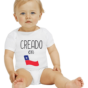Body Bebé Pilucho Manga Corta Creado En Chile Grafimax