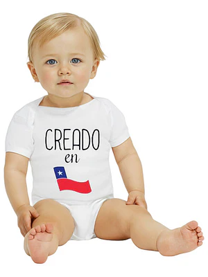 Body Bebé Pilucho Manga Corta Creado En Chile Grafimax