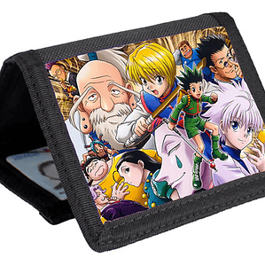 Billetera Tarjetero Anime Hunter X Hunter Velcro Unisex