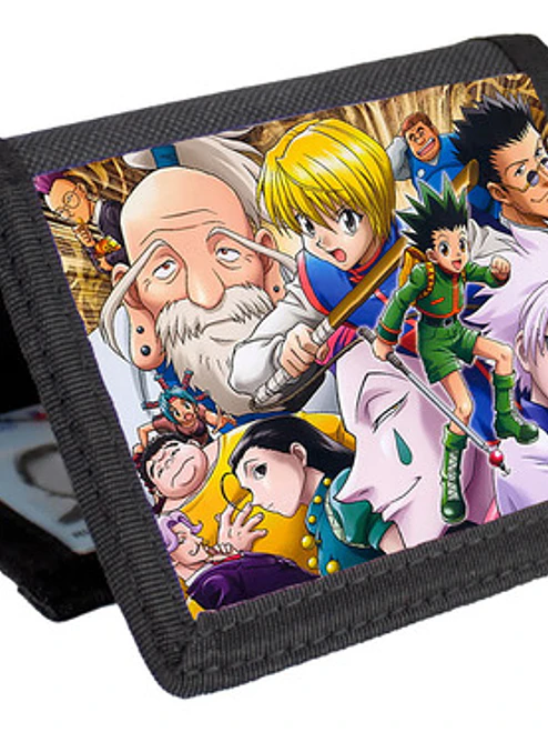 Billetera Tarjetero Anime Hunter X Hunter Velcro Unisex 1