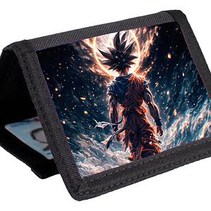 Billetera Tarjetero Anime Dragon Ball Velcro Unisex