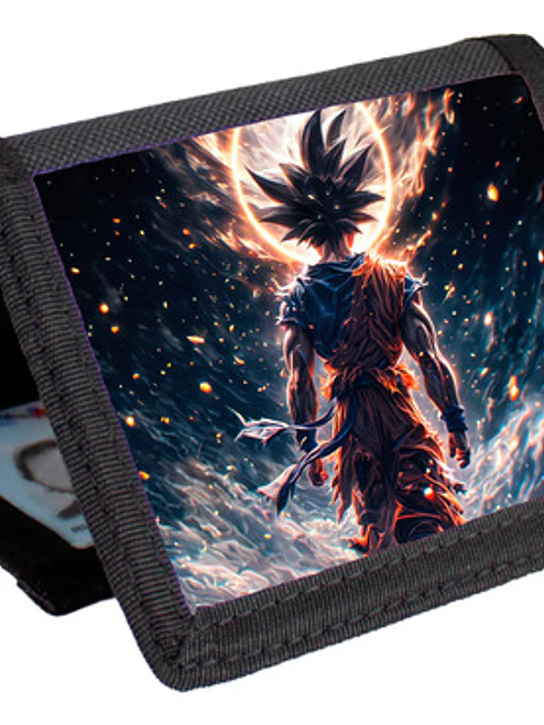 Billetera Tarjetero Anime Dragon Ball Velcro Unisex 1