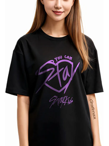 Polera Stray Kids You Can Stay K-Pop Música - Grafimax 1