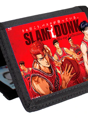 Billetera Tarjetero Anime Slam Dunk Velcro Unisex