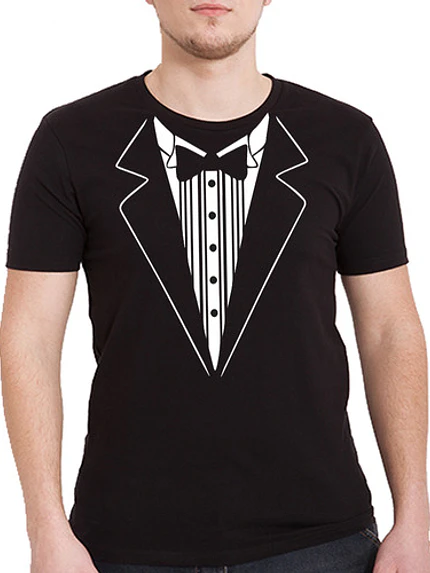 Polera Traje Tuxedo Fiestas Graduaciones Cumpleaños Grafimax 2