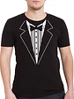 Polera Traje Tuxedo Fiestas Graduaciones Cumpleaños Grafimax - Miniatura 2