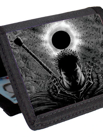 Billetera Tarjetero Anime Berserk Manga Velcro Unisex 1