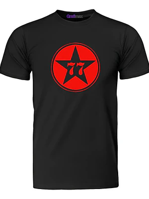 Polera Algodón Attaque 77 Banda Míºsica Rock Grafimax