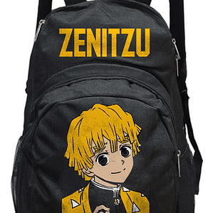Mochila Zenitzu Demon Slayer Kimetsu 20L Anime Grafimax