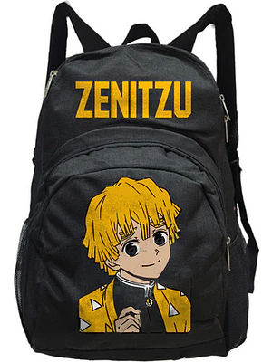 Mochila Zenitzu Demon Slayer Kimetsu 20L Anime Grafimax