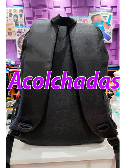 Mochila Zenitzu Demon Slayer Kimetsu 20L Anime Grafimax 2