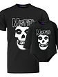 Pack Polera Papá E Hijo Rock Metal Misfits - Grafimax - Miniatura 1
