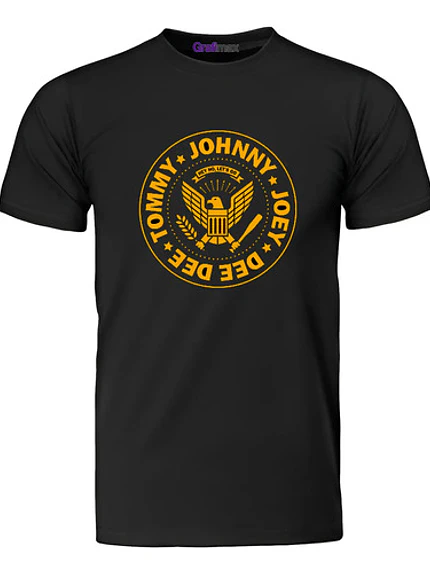 Polera Algodón Ramones Diseños Banda Rock Míºsica Grafimax 11
