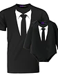 Pack Polera Papá E Hijo Corbata Formal Hombre Niño Grafimax - Miniatura 1