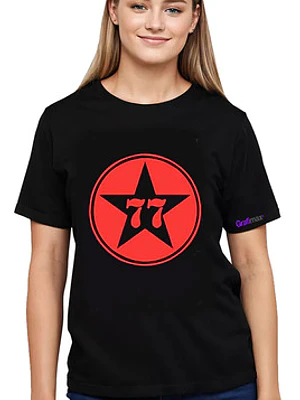 Polera Oversize Attaque 77 Banda Rock Mujer Grafimax