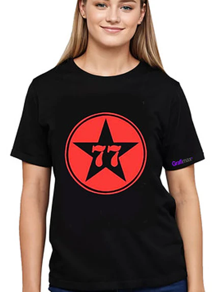 Polera Oversize Attaque 77 Banda Rock Mujer Grafimax 1