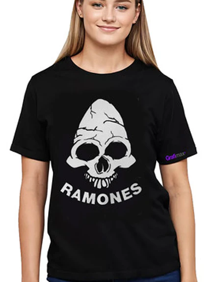 Polera Oversize Ramones DiseÃ±os Banda Rock Mujer Grafimax 6
