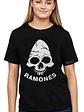 Polera Oversize Ramones DiseÃ±os Banda Rock Mujer Grafimax - Miniatura 6