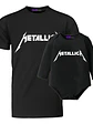 Pack Polera Papá E Hijo Rock Metal Metallica duo  -Grafimax - Miniatura 1