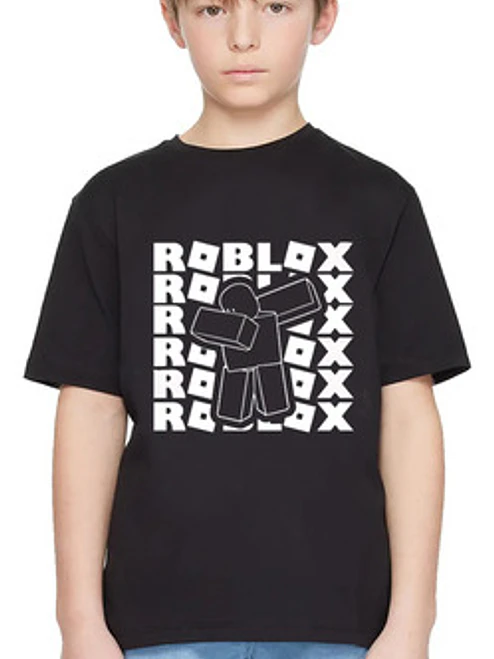 Polera Algodón Roblox Diseños Videojuegos Niño_Grafimax 2