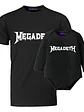 Pack Polera Papá E Hijo Rock Metal Megadeth Música -Grafimax - Miniatura 1
