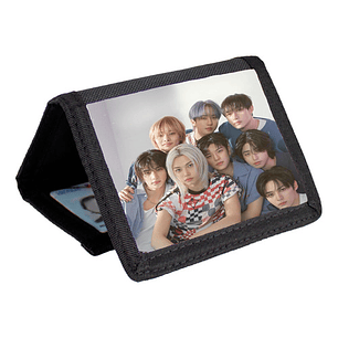 Billetera Tarjetero Música Stray Kids K - Pop Velcro Unisex