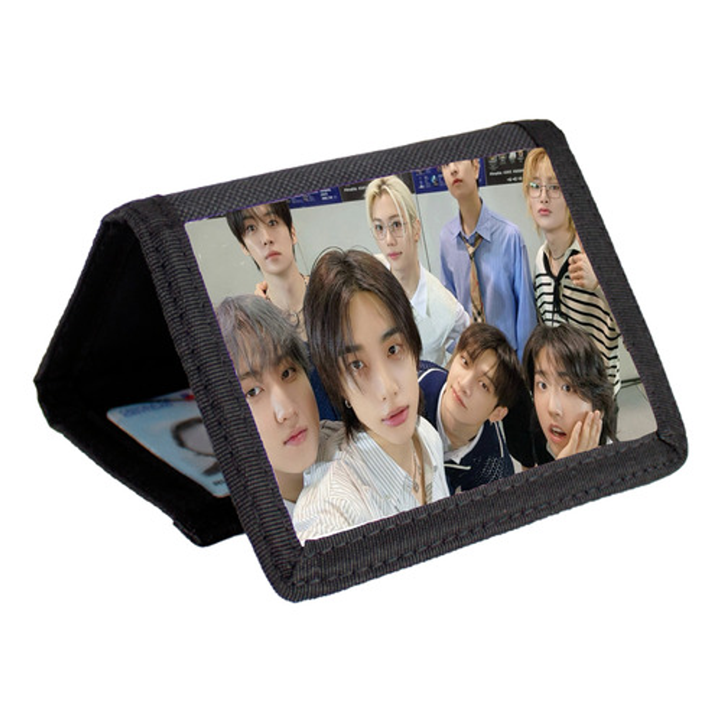 Billetera Tarjetero Música Stray Kids K - Pop Velcro Unisex 5