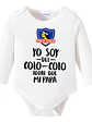 Body bebé Pilucho Papá Soy Del Colo Colo Ml Grafimax - Miniatura 1
