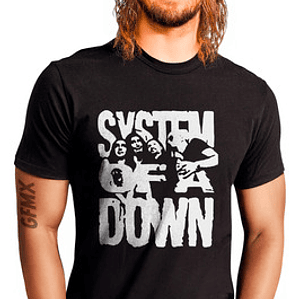 Polera System Of A Down Rock Música Grafimax