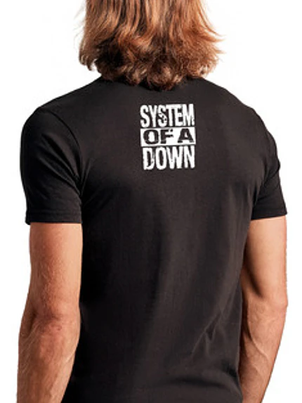 Polera System Of A Down Rock Música Grafimax 2