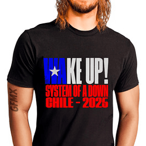 Polera System Of A Down Wake Up! Rock Música Grafimax