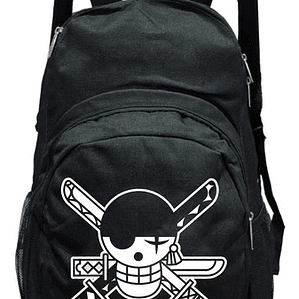 Mochila Zoro Skull One Piece Urbana 20 Litros Grafimax